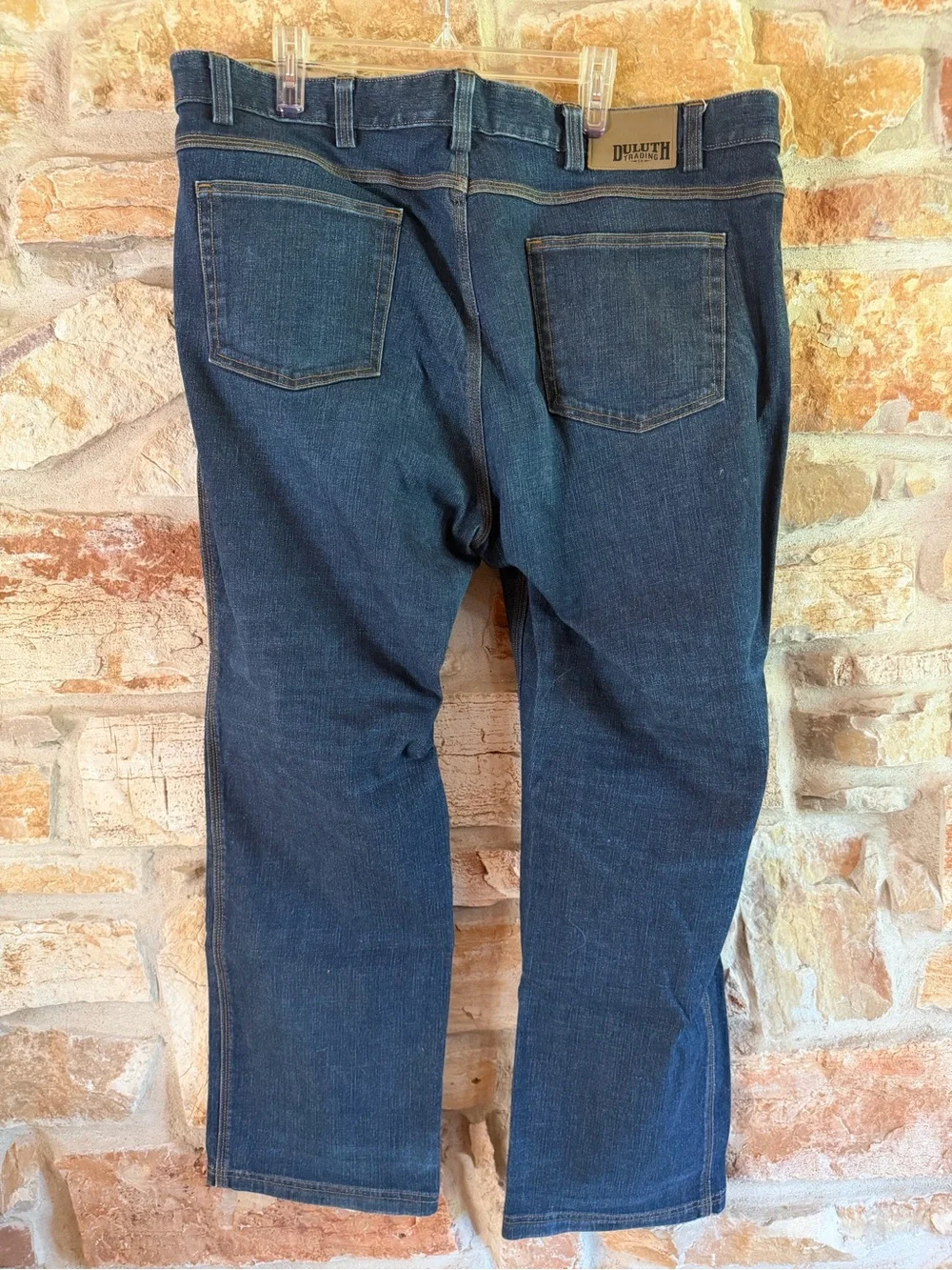 Duluth Trading Co Men's Dark Blue Relaxed Jeans